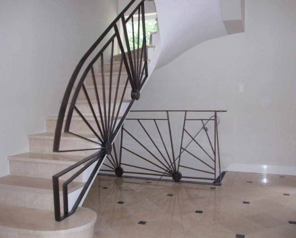 Escalier métallique intérieur réalisé par ACS